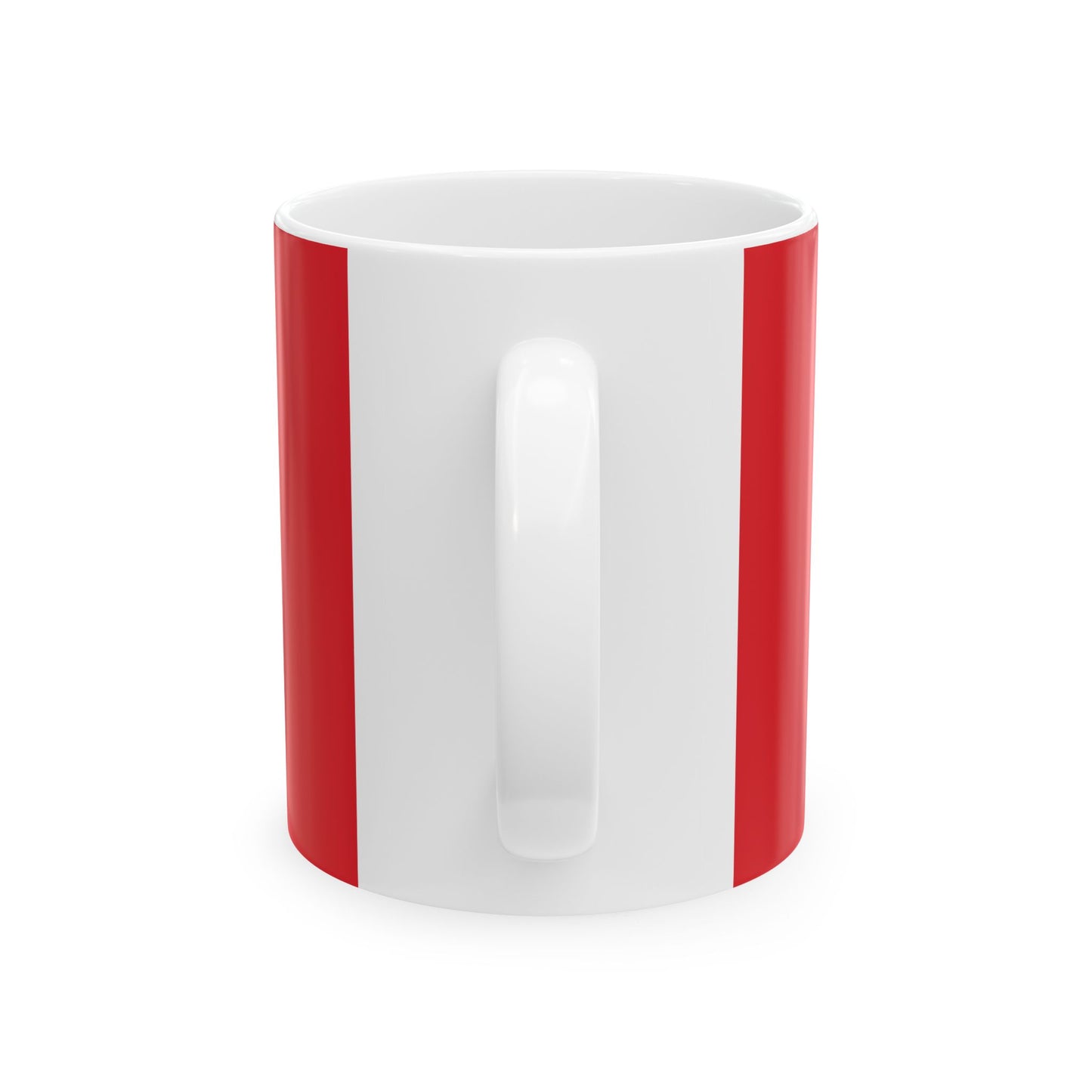 Flag of Zhodzina (Belarus) White Coffee Mug-Go Mug Yourself