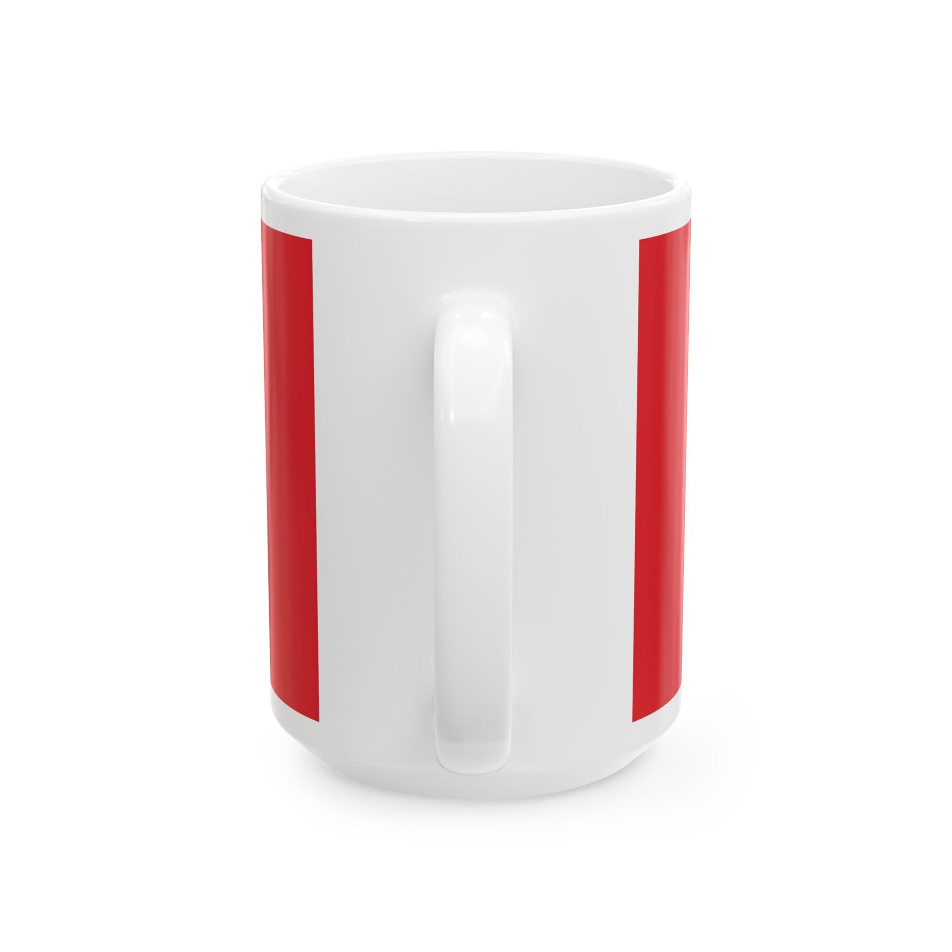 Flag of Zhodzina (Belarus) White Coffee Mug-Go Mug Yourself