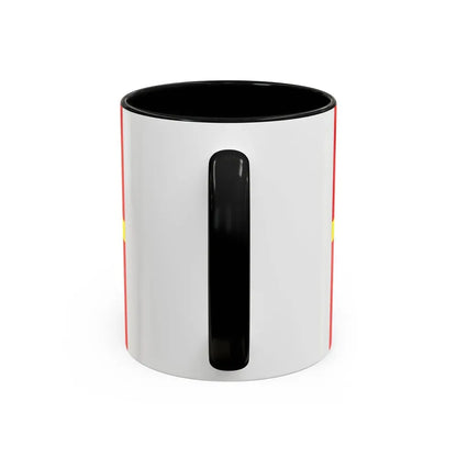 Flag of Zhytomyr Oblast Ukraine - Accent Coffee Mug - Go Mug Yourself