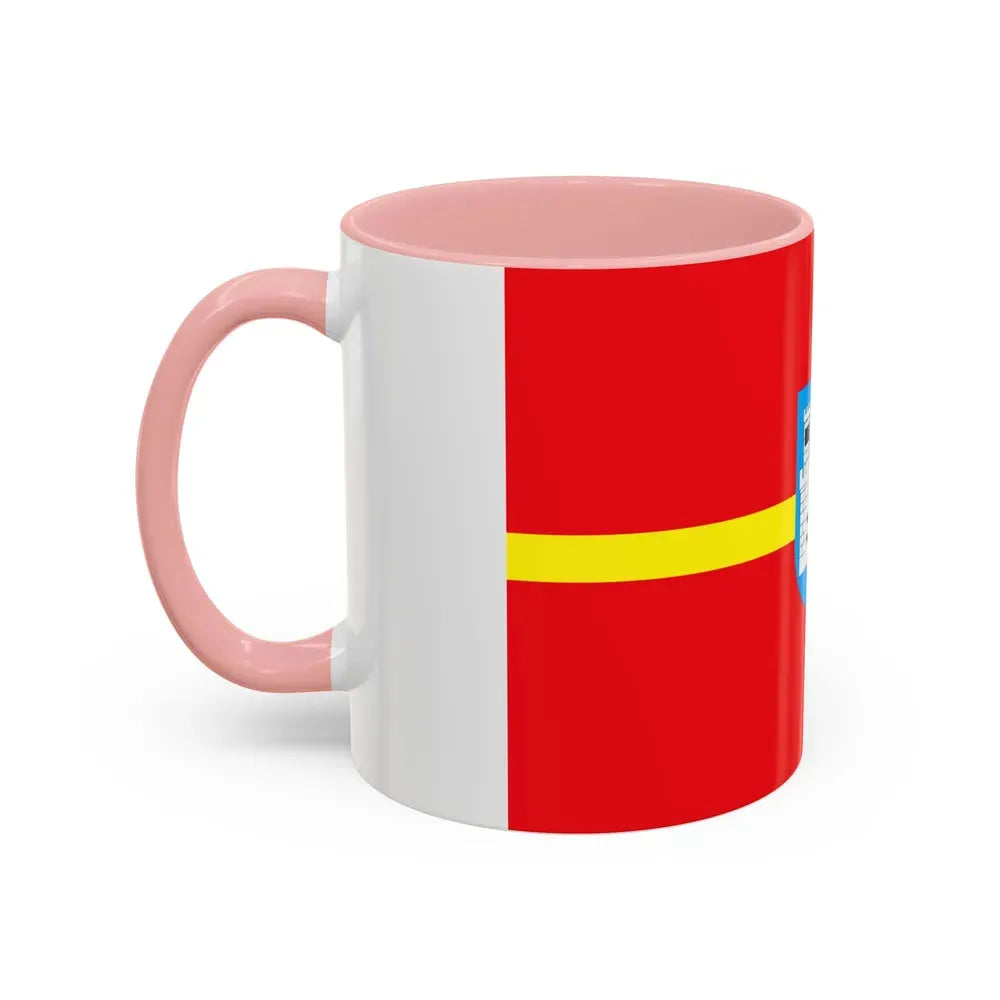 Flag of Zhytomyr Oblast Ukraine - Accent Coffee Mug - Go Mug Yourself