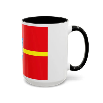 Flag of Zhytomyr Oblast Ukraine - Accent Coffee Mug - Go Mug Yourself