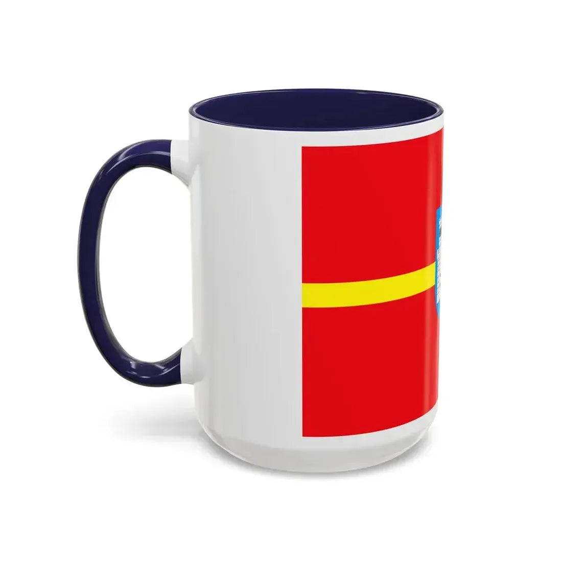 Flag of Zhytomyr Oblast Ukraine - Accent Coffee Mug - Go Mug Yourself