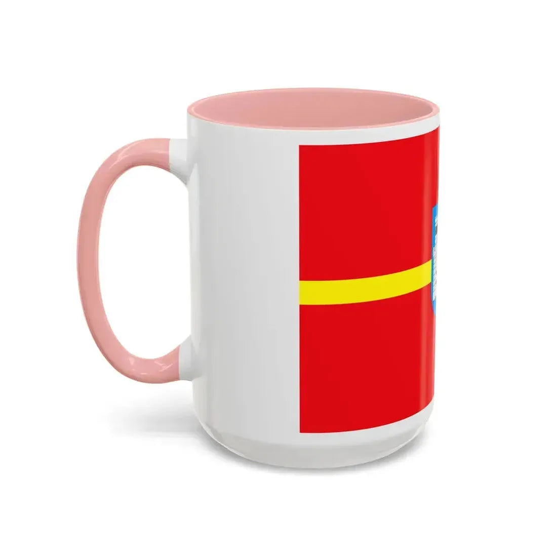 Flag of Zhytomyr Oblast Ukraine - Accent Coffee Mug - Go Mug Yourself