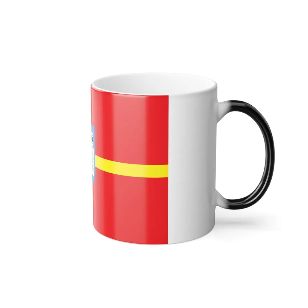 Flag of Zhytomyr Oblast Ukraine - Color Changing Coffee Mug-Go Mug Yourself