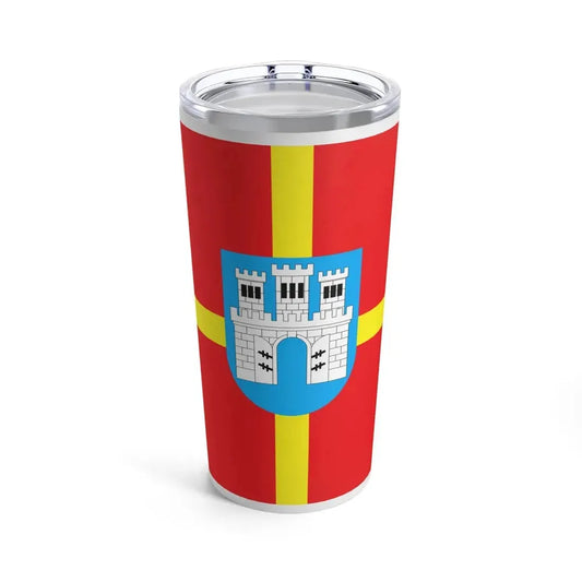 Flag of Zhytomyr Oblast Ukraine - Tumbler 20oz 20oz - Go Mug Yourself
