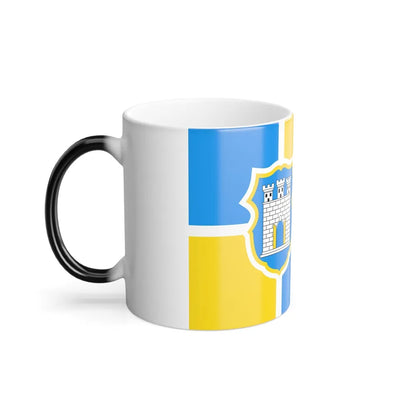 Flag of Zhytomyr Ukraine - Color Changing Coffee Mug-Go Mug Yourself