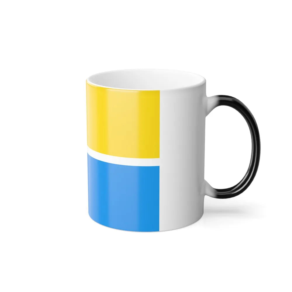 Flag of Zhytomyr Ukraine - Color Changing Coffee Mug-Go Mug Yourself