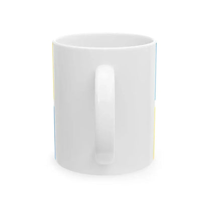 Flag of Zhytomyr Ukraine - White Coffee Mug - Go Mug Yourself