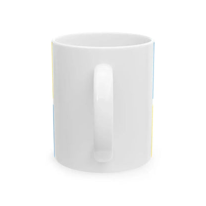 Flag of Zhytomyr Ukraine - White Coffee Mug - Go Mug Yourself