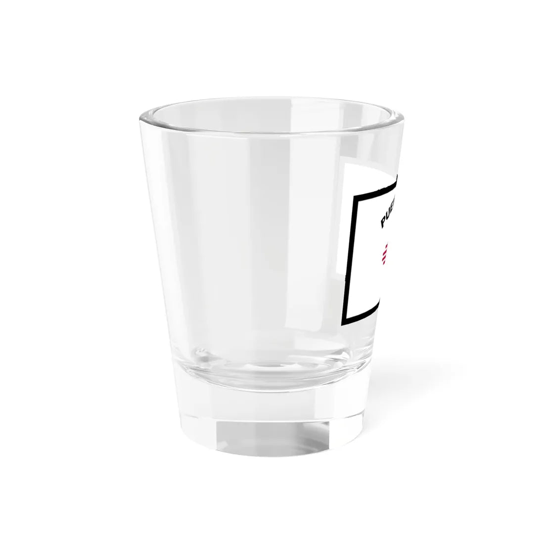 Flag of Zia Pueblo (Mexico) Shot Glass 1.5oz - Go Mug Yourself