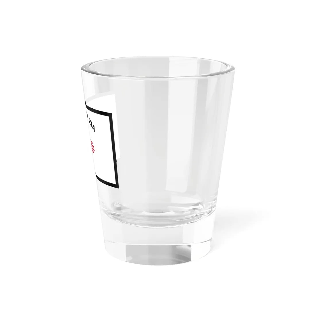 Flag of Zia Pueblo (Mexico) Shot Glass 1.5oz - Go Mug Yourself