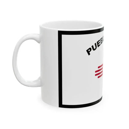 Flag of Zia Pueblo (Mexico) White Coffee Mug - Go Mug Yourself