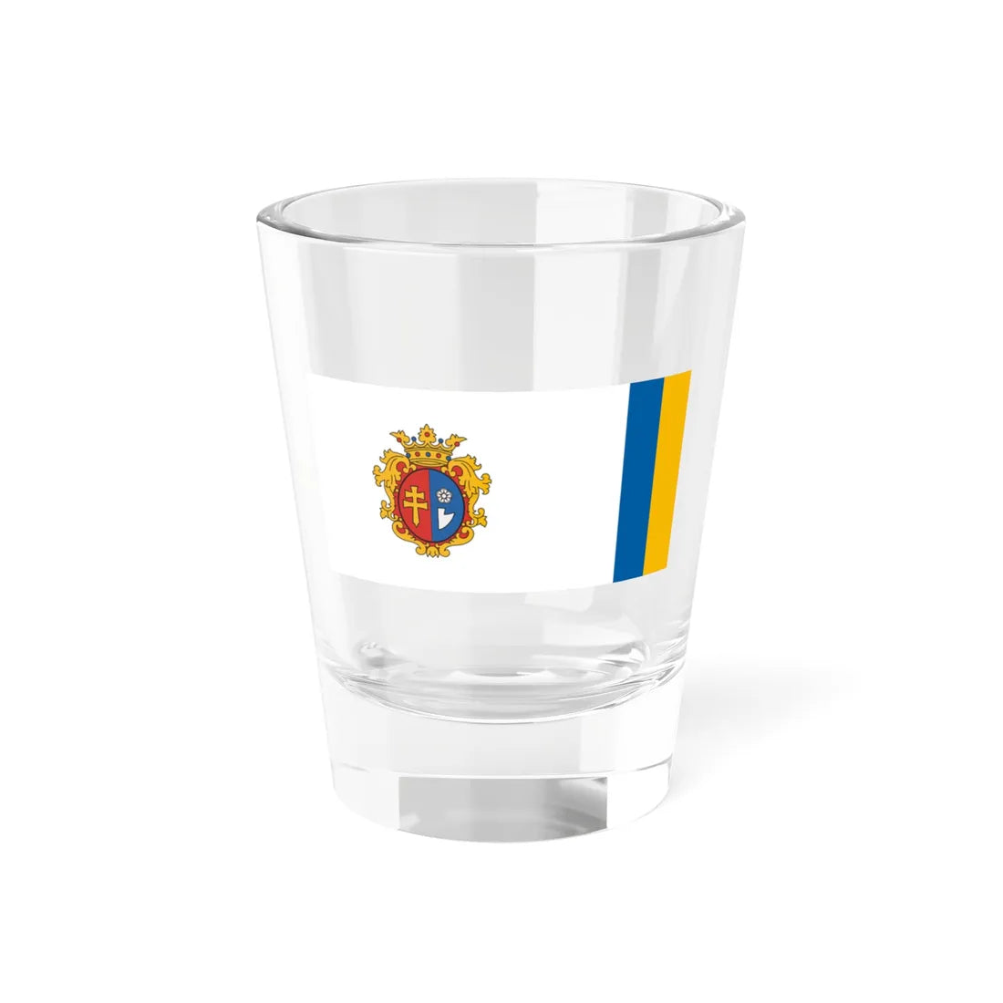 Flag of Zics (Hungary) Shot Glass 1.5oz 1.5oz - Go Mug Yourself