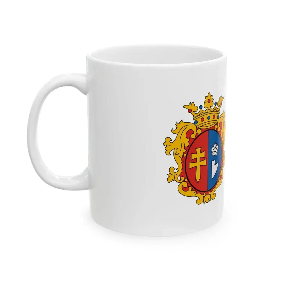 Flag of Zics (Hungary) White Coffee Mug - Go Mug Yourself