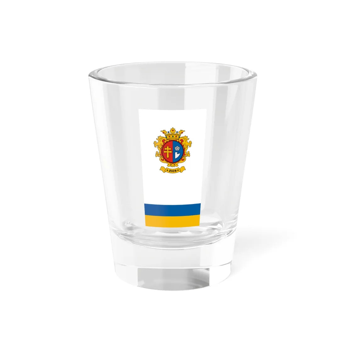 Flag of Zics vertical (Hungary) Shot Glass 1.5oz 1.5oz - Go Mug Yourself