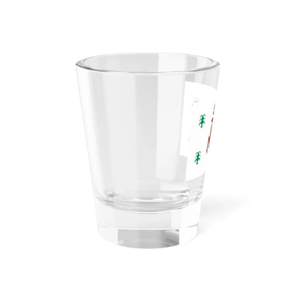 Flag of Zilairsky rayon (Russia) Shot Glass 1.5oz - Go Mug Yourself