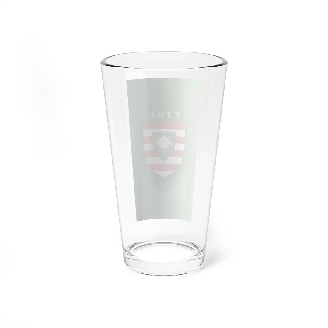 Flag of Zirc vertical (Hungary) Pint Glass 16oz - Go Mug Yourself