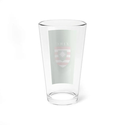 Flag of Zirc vertical (Hungary) Pint Glass 16oz - Go Mug Yourself