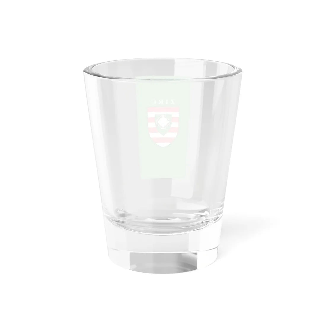 Flag of Zirc vertical (Hungary) Shot Glass 1.5oz - Go Mug Yourself