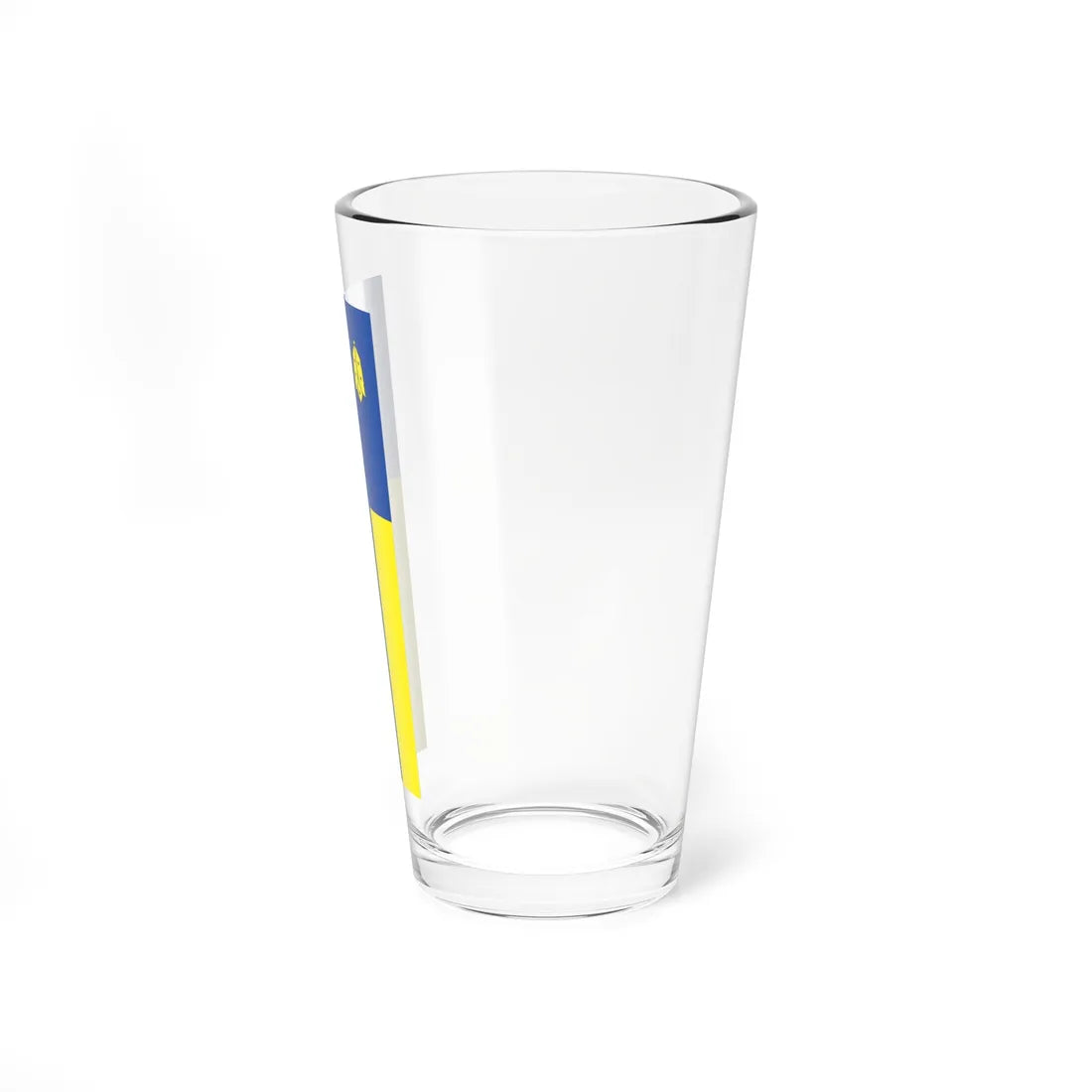 Flag of Ziri vertical (Slovenia) Pint Glass 16oz - Go Mug Yourself