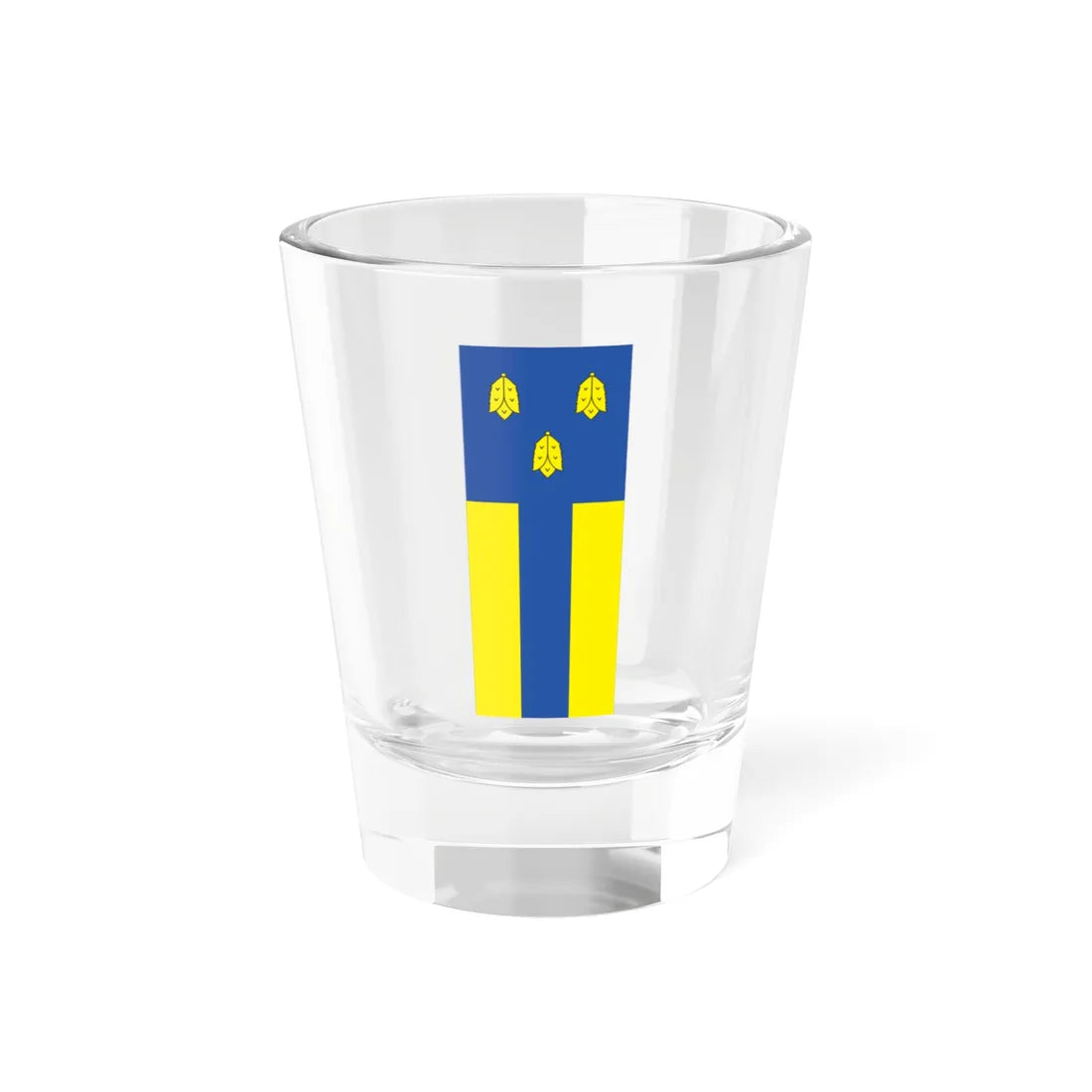 Flag of Ziri vertical (Slovenia) Shot Glass 1.5oz 1.5oz - Go Mug Yourself