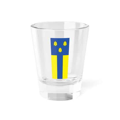 Flag of Ziri vertical (Slovenia) Shot Glass 1.5oz 1.5oz - Go Mug Yourself