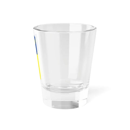 Flag of Ziri vertical (Slovenia) Shot Glass 1.5oz - Go Mug Yourself