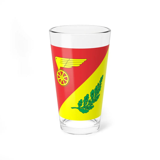 Flag of Znamianka (Ukraine) Pint Glass 16oz 16oz - Go Mug Yourself