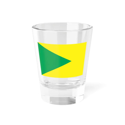 Flag of Znamyanskiy Raion in Kirovohrad Oblast (Ukraine) Shot Glass 1.5oz 1.5oz - Go Mug Yourself