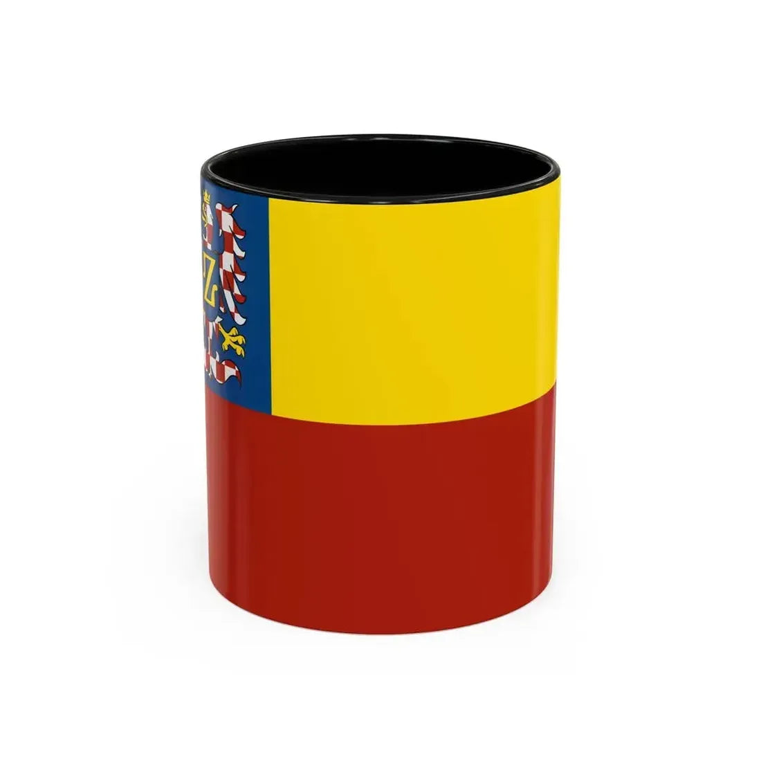 Flag of Znojmo Czech Republic - Accent Coffee Mug 11oz Black - Go Mug Yourself