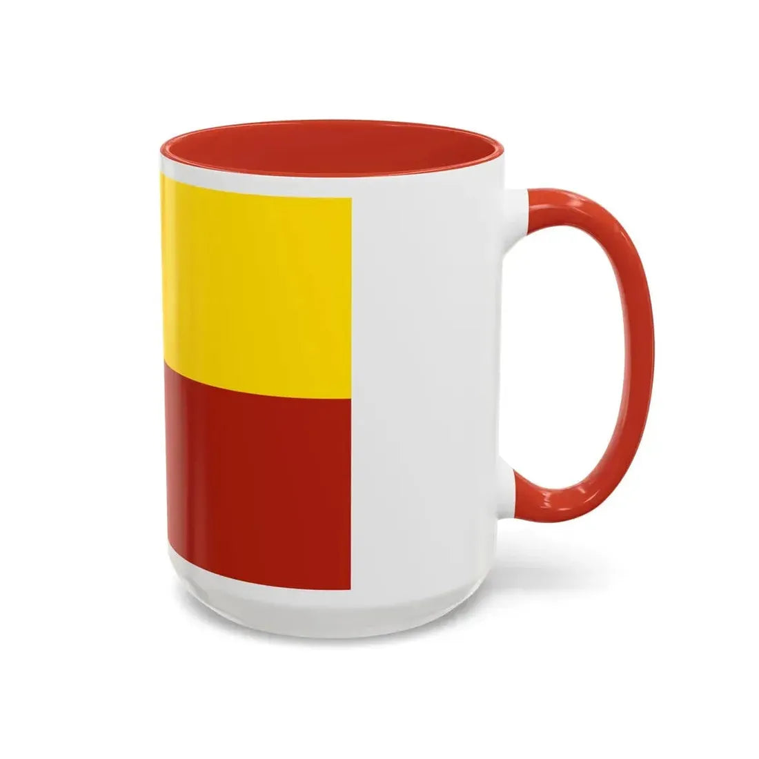 Flag of Znojmo Czech Republic - Accent Coffee Mug - Go Mug Yourself