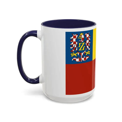 Flag of Znojmo Czech Republic - Accent Coffee Mug - Go Mug Yourself