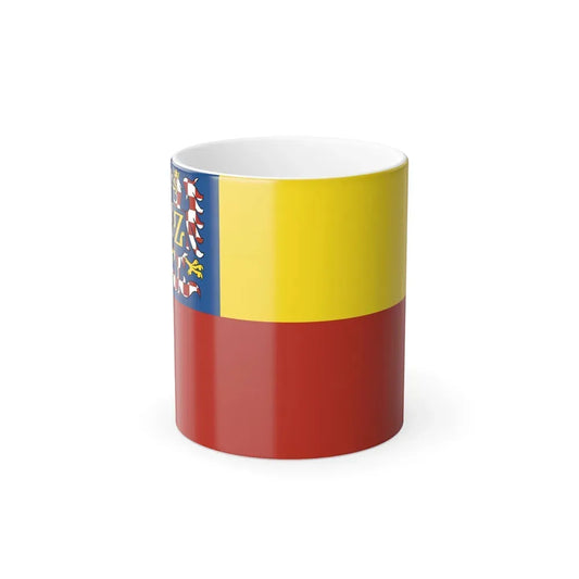 Flag of Znojmo Czech Republic - Color Changing Coffee Mug 11oz - Go Mug Yourself