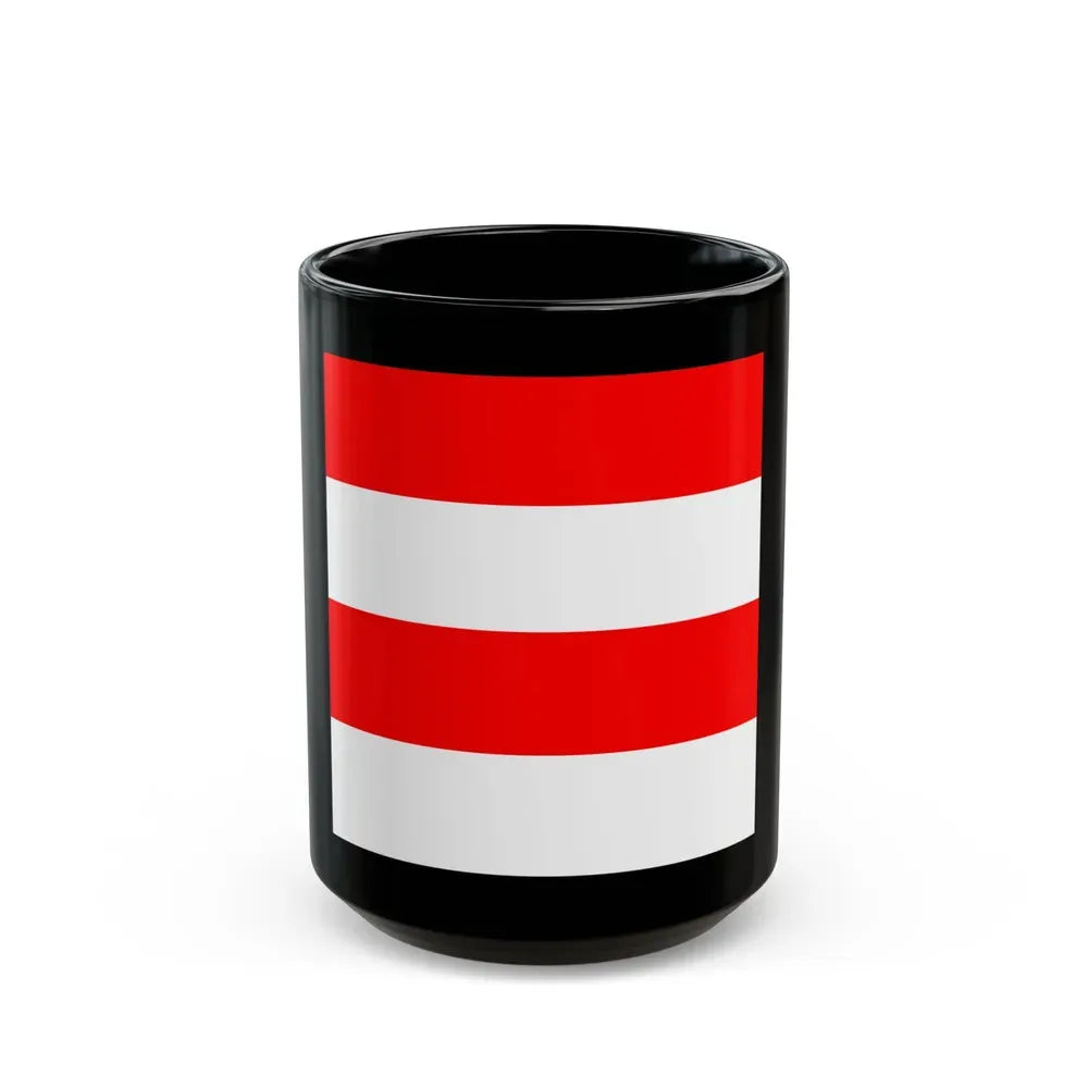 Flag of Zofingen Switzerland - Black Coffee Mug 15oz - Go Mug Yourself