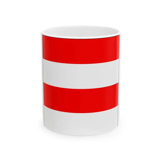Flag of Zofingen Switzerland - White Coffee Mug 11oz - Go Mug Yourself