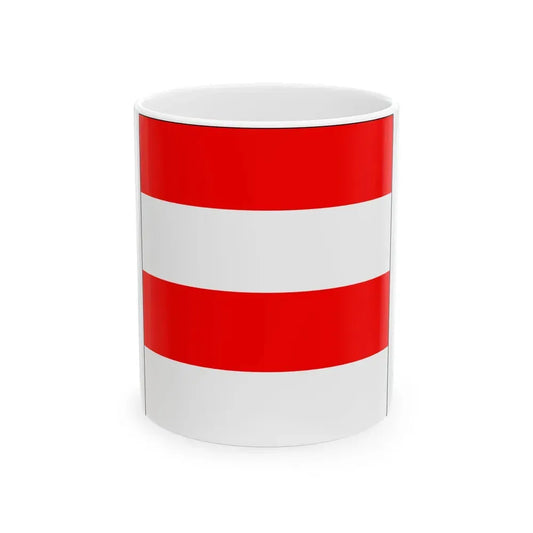 Flag of Zofingen Switzerland - White Coffee Mug 11oz - Go Mug Yourself