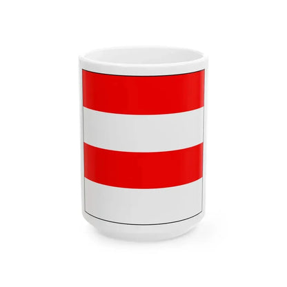 Flag of Zofingen Switzerland - White Coffee Mug 15oz - Go Mug Yourself