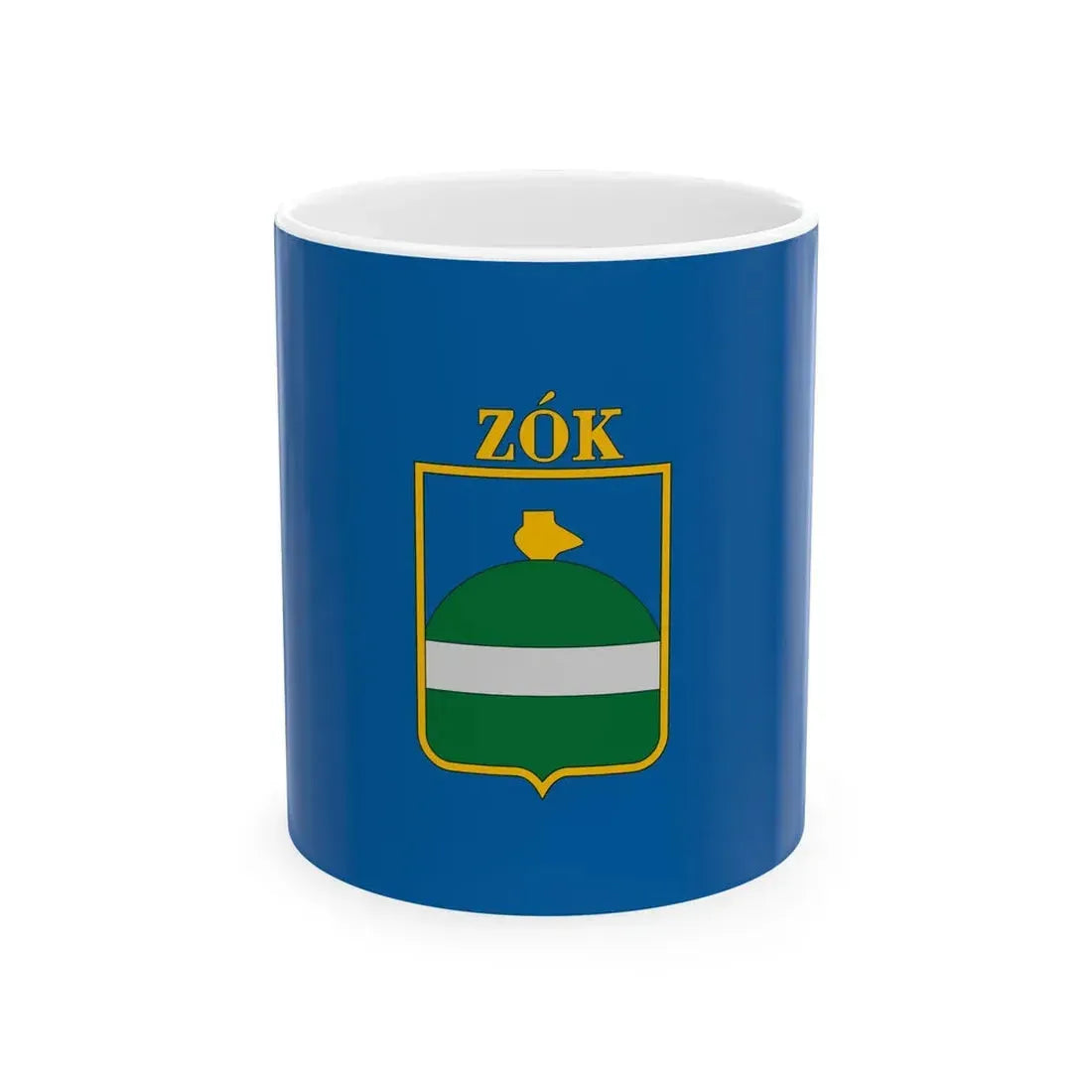 Flag of Zok (Hungary) White Coffee Mug 11oz - Go Mug Yourself