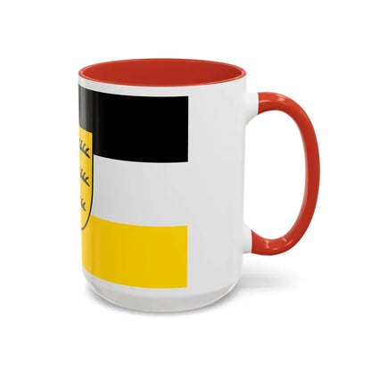 Flag of Zollernalbkreis Germany - Accent Coffee Mug - Go Mug Yourself