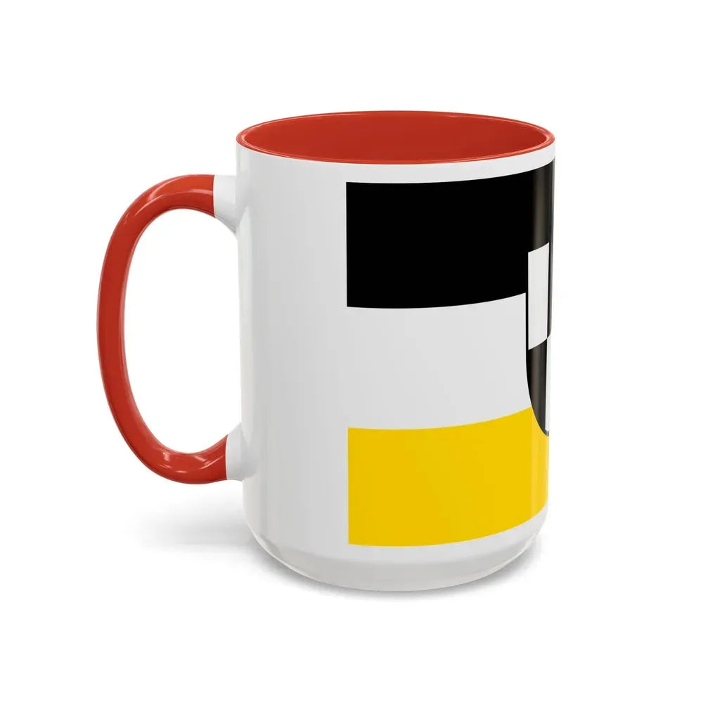 Flag of Zollernalbkreis Germany - Accent Coffee Mug - Go Mug Yourself