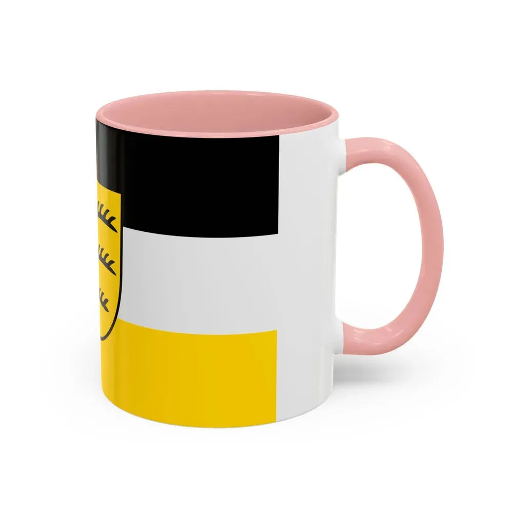 Flag of Zollernalbkreis Germany - Accent Coffee Mug - Go Mug Yourself