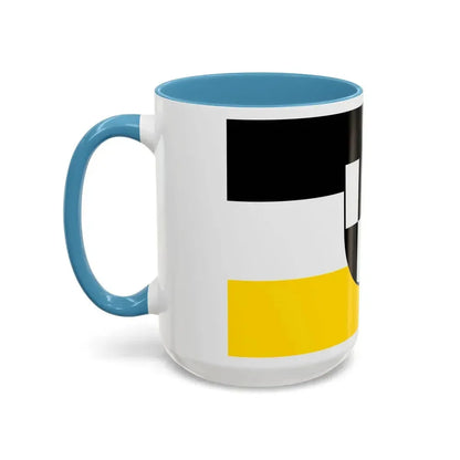 Flag of Zollernalbkreis Germany - Accent Coffee Mug - Go Mug Yourself