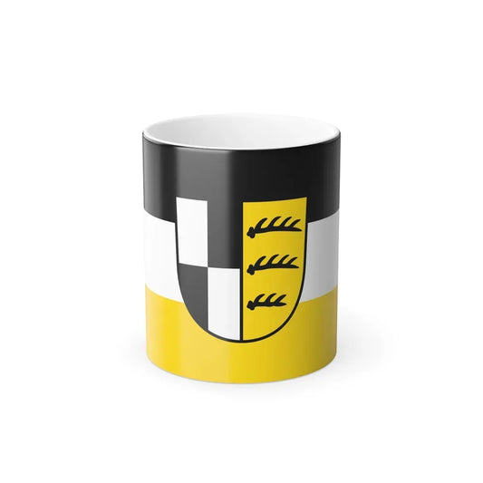 Flag of Zollernalbkreis Germany - Color Changing Coffee Mug 11oz - Go Mug Yourself
