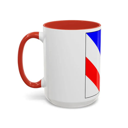Flag of Zollikon Switzerland - Accent Coffee Mug - Go Mug Yourself