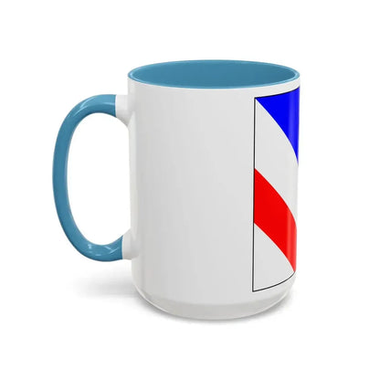 Flag of Zollikon Switzerland - Accent Coffee Mug - Go Mug Yourself