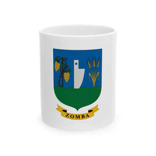 Flag of Zomba Hungary (Hungary) White Coffee Mug 11oz - Go Mug Yourself