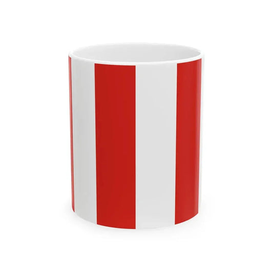Flag of Zombor 1941 (Hungary) White Coffee Mug 11oz - Go Mug Yourself