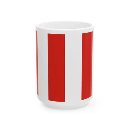 Flag of Zombor 1941 (Hungary) White Coffee Mug 15oz - Go Mug Yourself