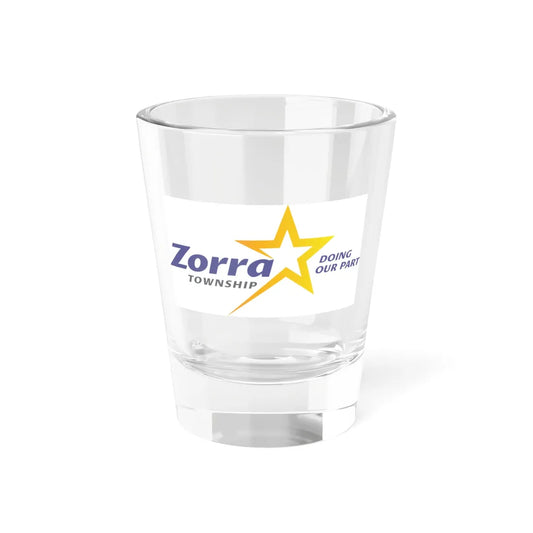 Flag of Zorra Township Canada (Canada) Shot Glass 1.5oz 1.5oz - Go Mug Yourself