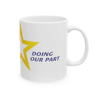 Flag of Zorra Township Canada (Canada) White Coffee Mug - Go Mug Yourself